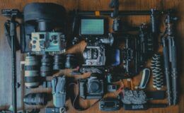 kompletný fotografický set pre portrétne fotenie – objektívy, svetlá, statívy a technika pre profesionálny výsledok